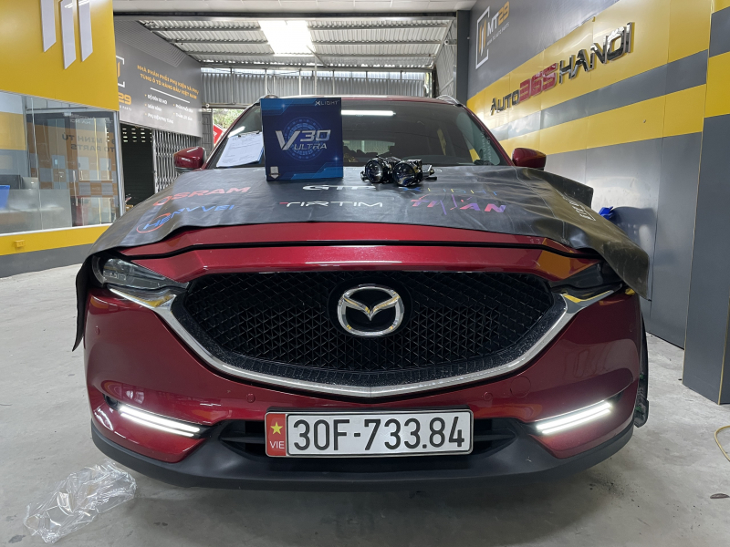 Độ đèn nâng cấp ánh sáng NÂNG CẤP ánh sáng mazda cx5  v30 ultral